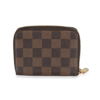 Damier Ebene Canvas Vivienne Zippy Coin Purse