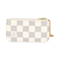 Damier Azur Canvas Key Pouch