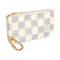 Damier Azur Canvas Key Pouch