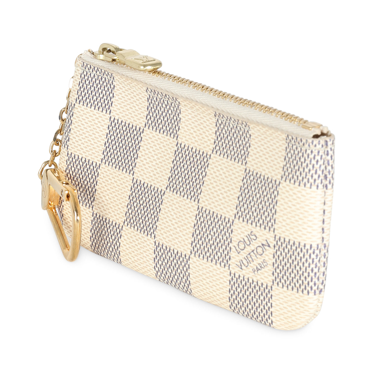 Damier Azur Canvas Key Pouch