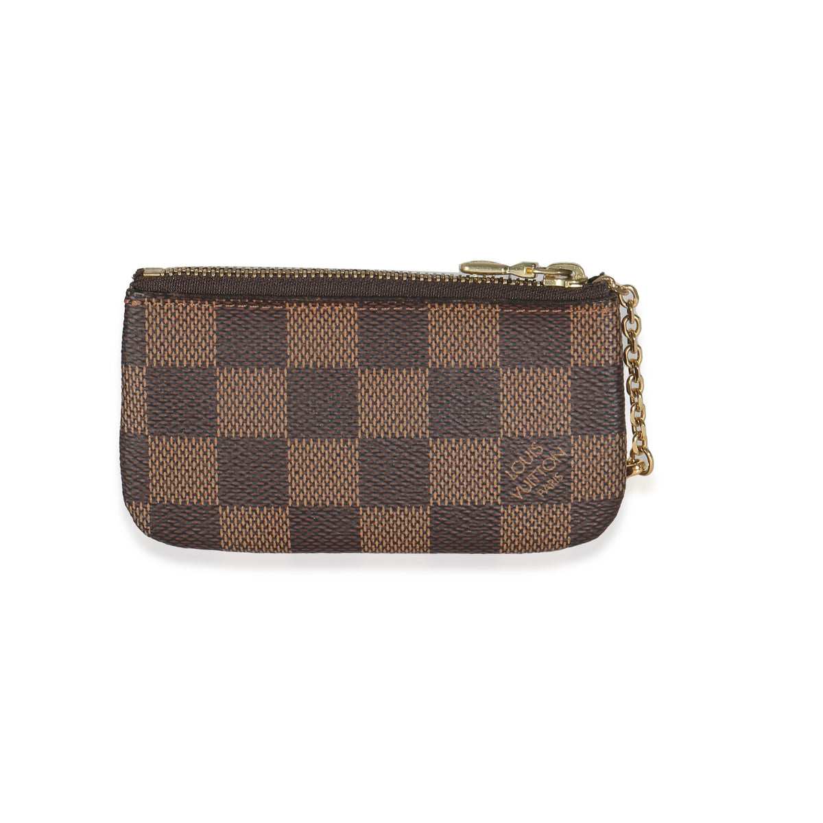 Damier Ebene Canvas Key Pouch