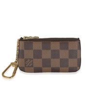 Damier Ebene Canvas Key Pouch