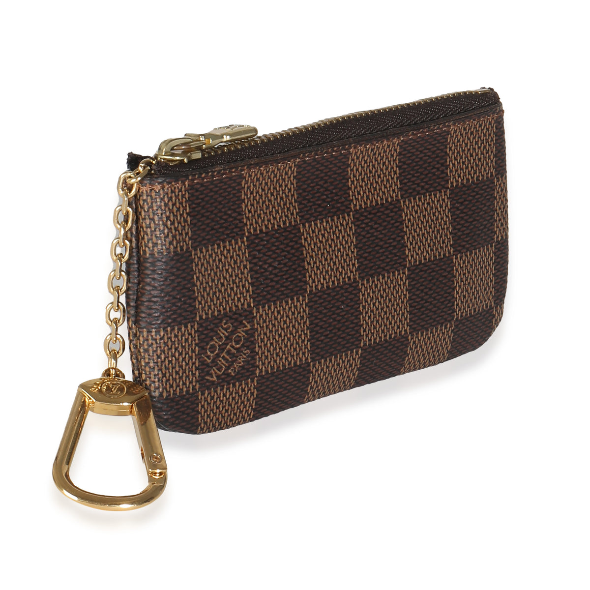 Damier Ebene Canvas Key Pouch