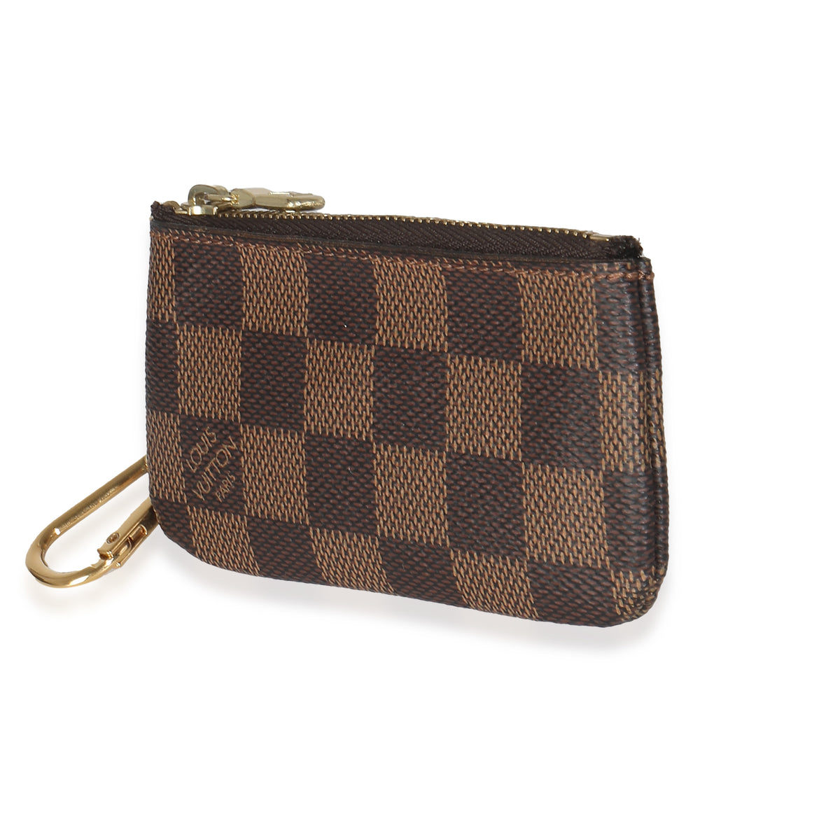 Damier Ebene Canvas Key Pouch