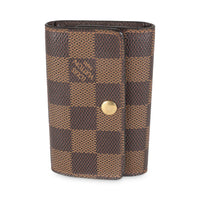 Damier Ebene Canvas 6 Key Holder