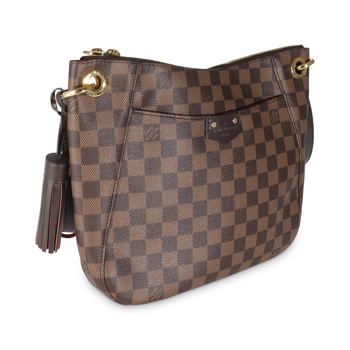 Damier Ebene Canvas South Bank Besace