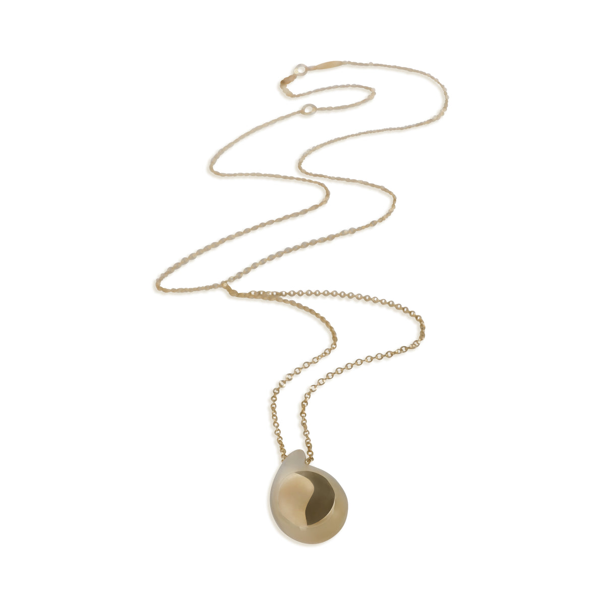 Elsa Peretti Teardrop Pendant in 18k Yellow Gold