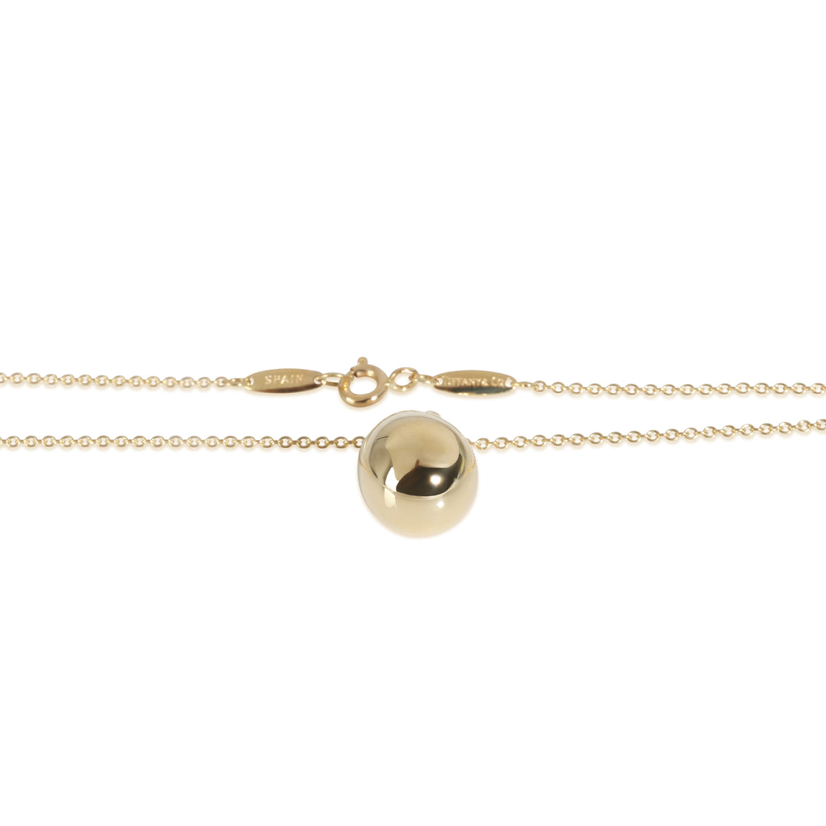 Elsa Peretti Teardrop Pendant in 18k Yellow Gold