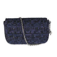 Navy Tweed Miss Dior Promenade Crossbody