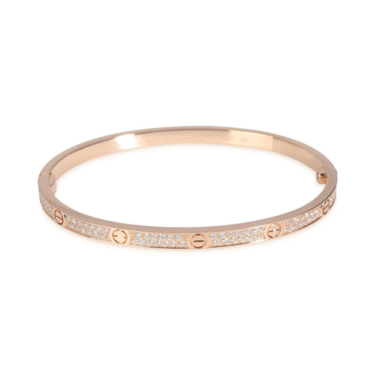 Love Bracelet, Small Model, Diamonds (Rose Gold)