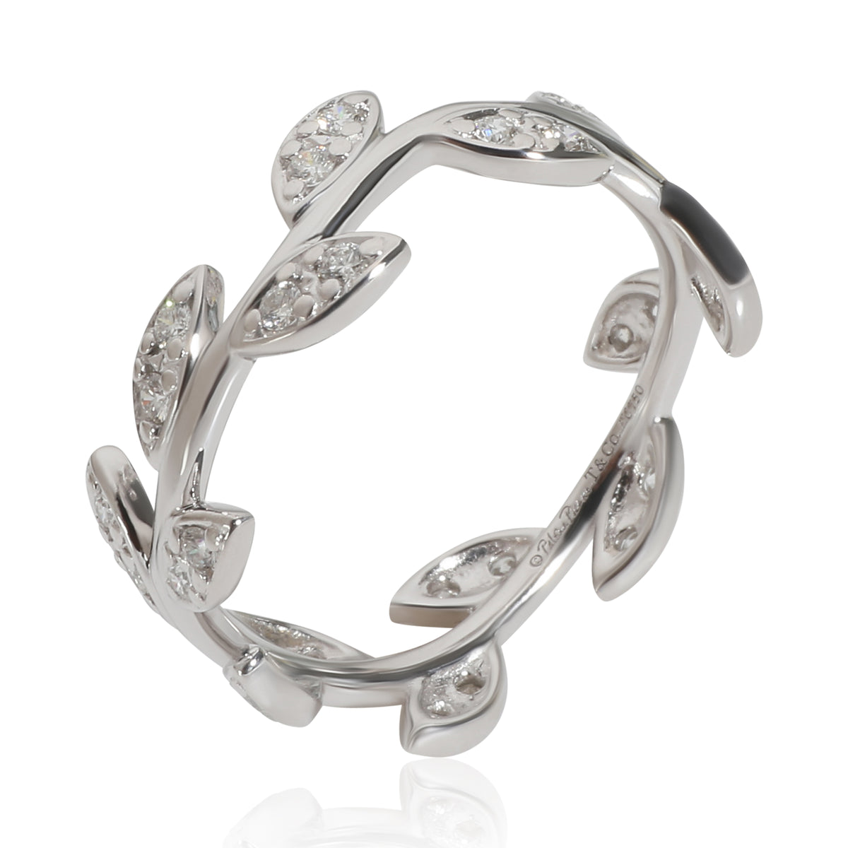 Paloma Picasso Fashion Ring in 18k White Gold 0.28 CTW