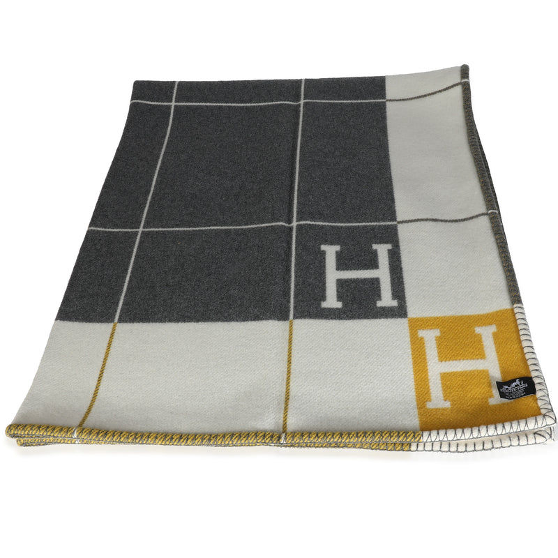 Gris Soleil Wool Cashmere Avalon Throw Blanket