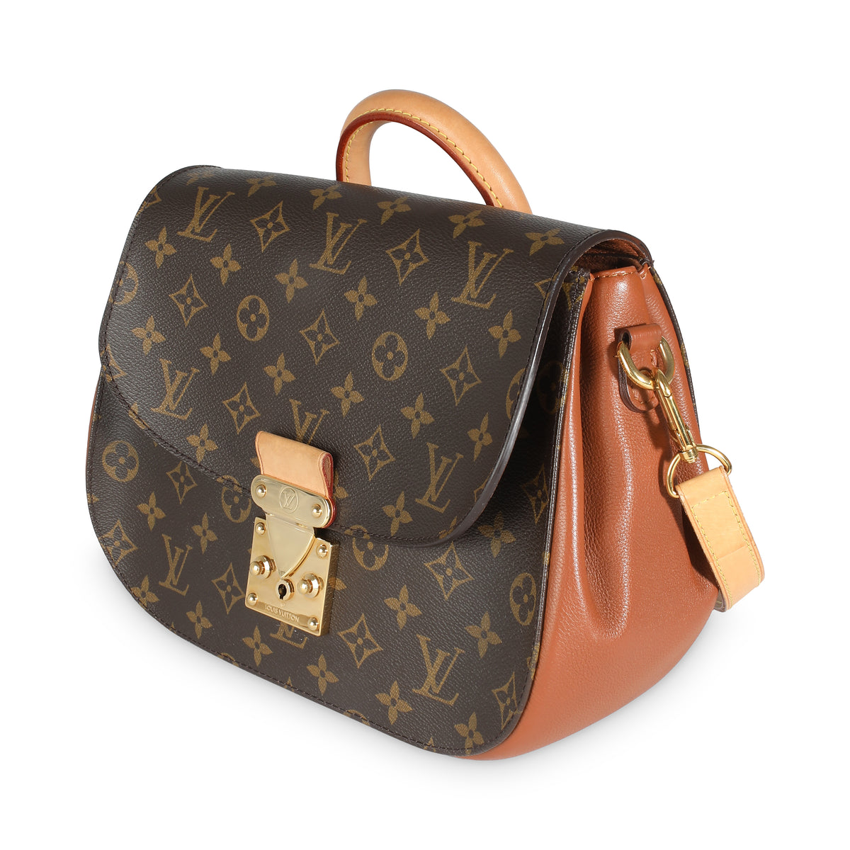 Caramel Monogram Canvas Eden MM