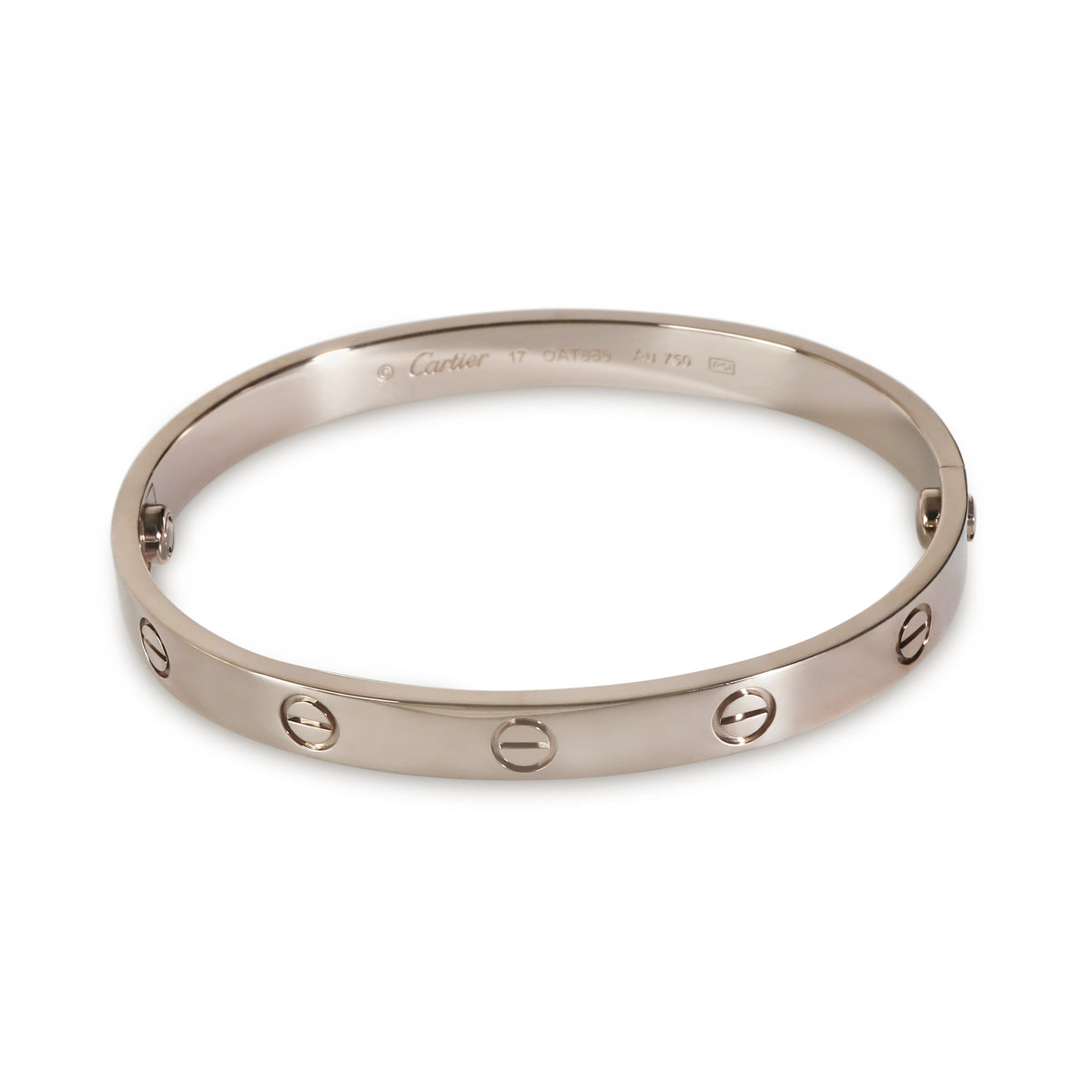 Love Bracelet (White Gold)