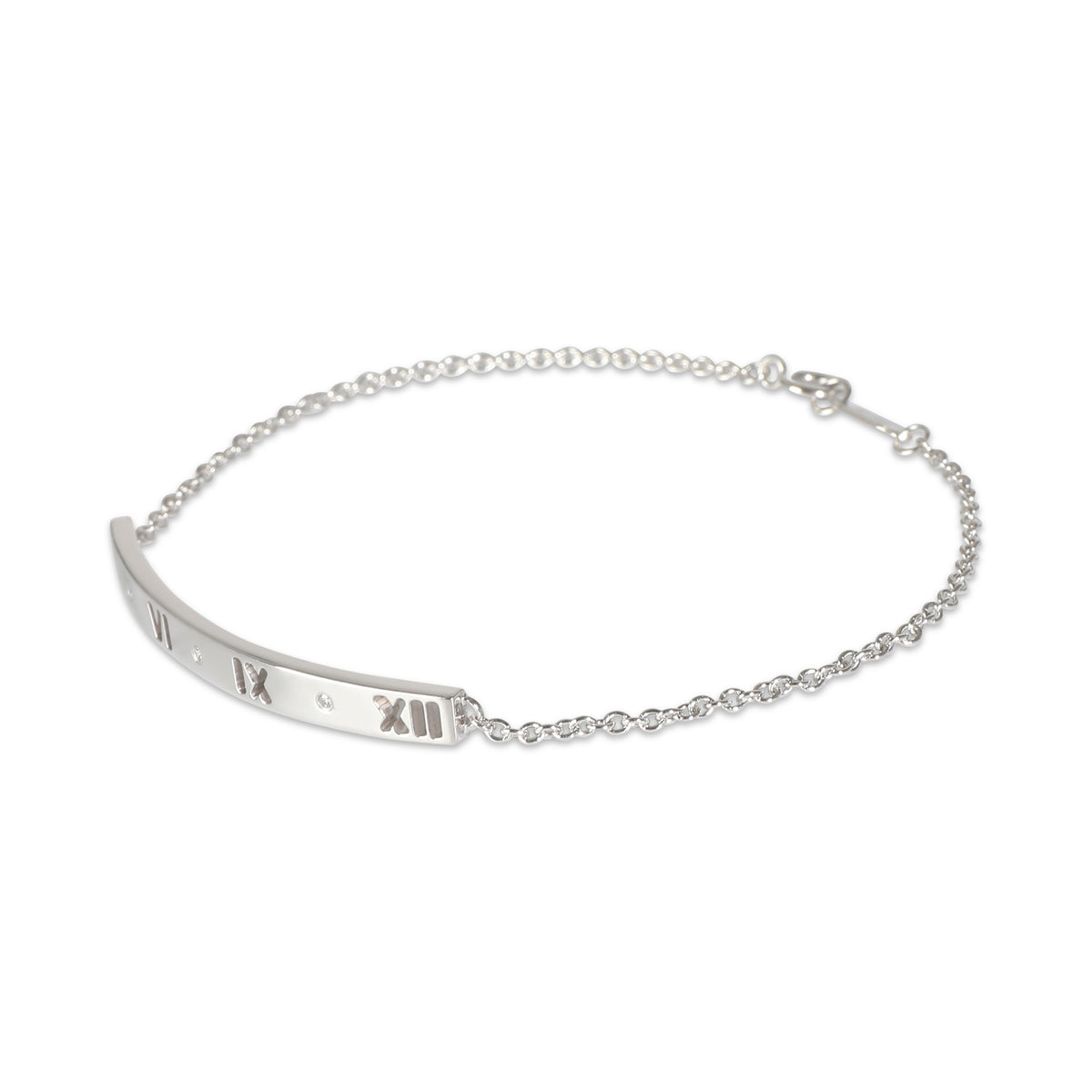 Atlas Bracelet in 18k White Gold 0.03 CTW