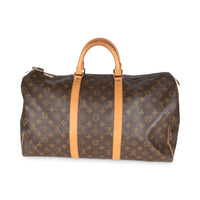 Monogram Canvas Keepall 50