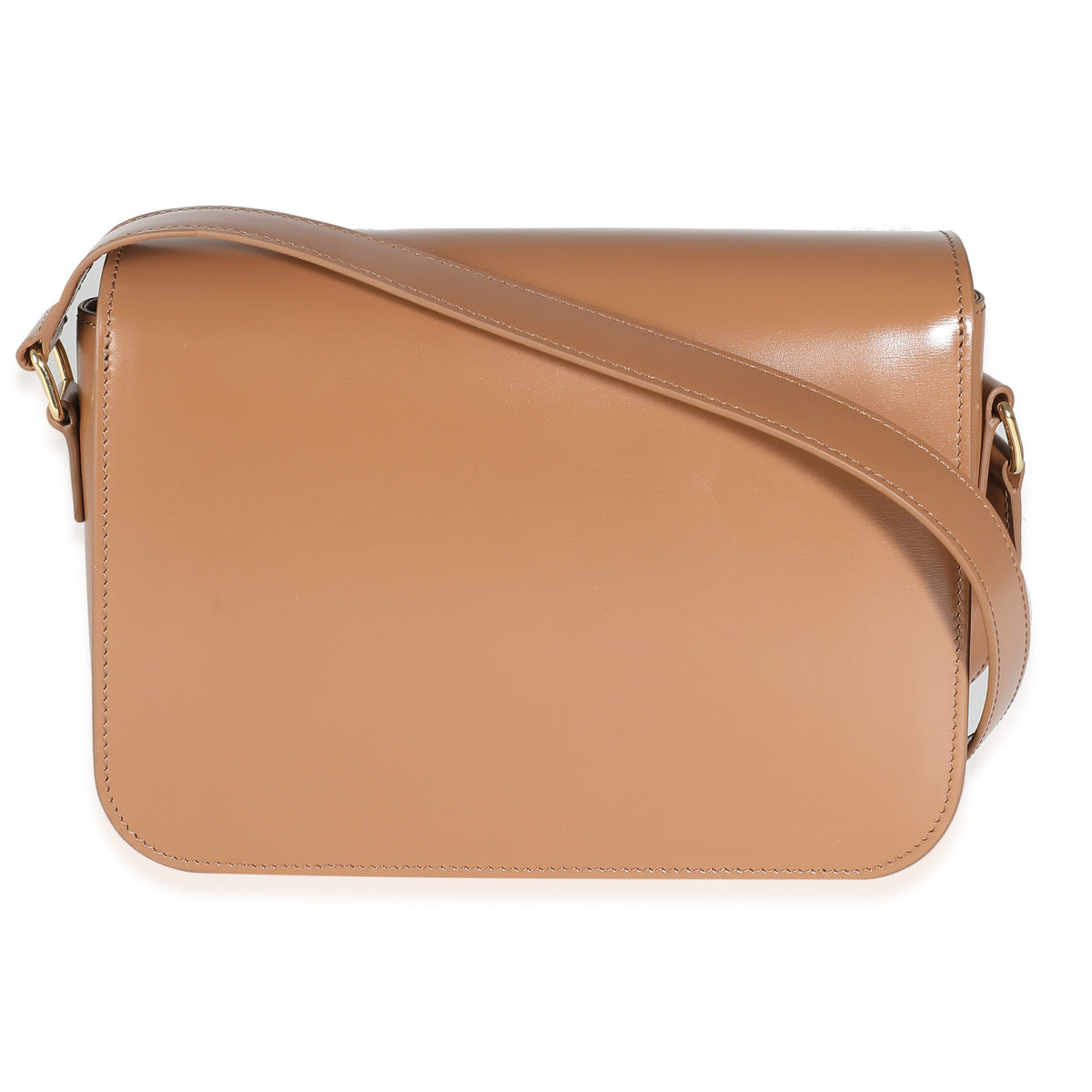 Bronze Shiny Calfskin Classique Triomphe Bag