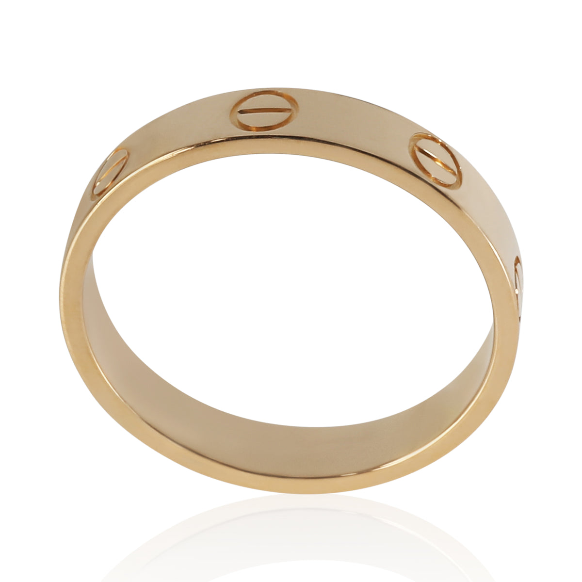 Love Wedding Band (Yellow Gold)