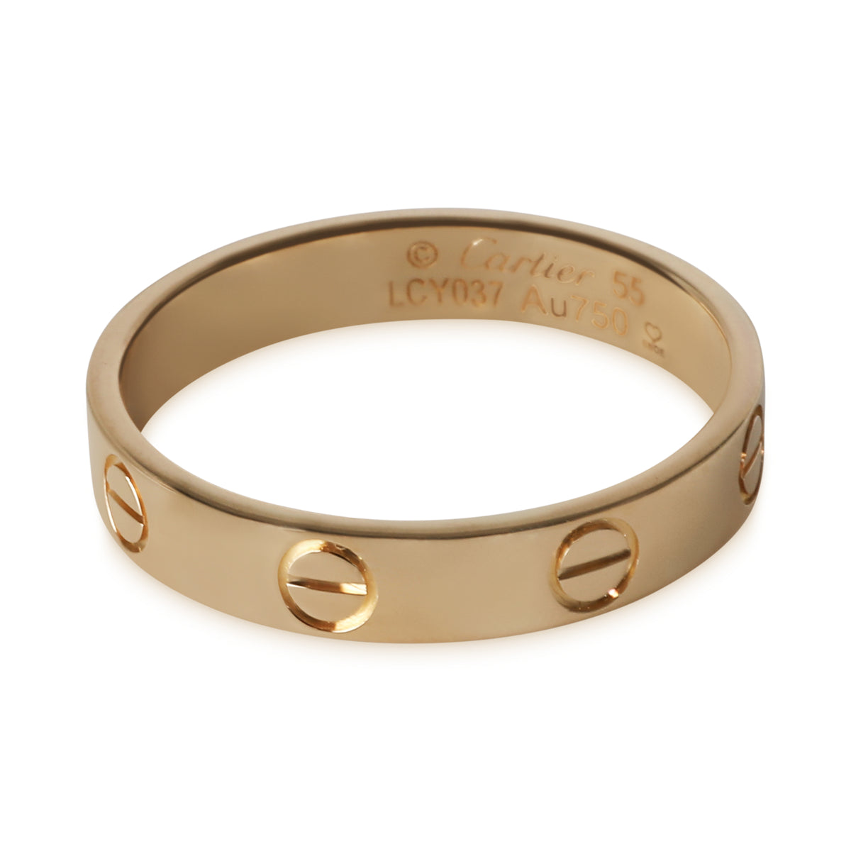 Love Wedding Band (Yellow Gold)