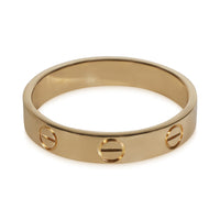 Love Wedding Band (Yellow Gold)