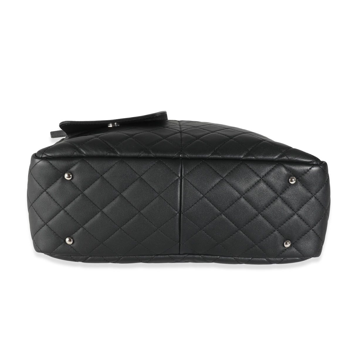 20C Black Quilted Lambskin Ultra Pocket Tote