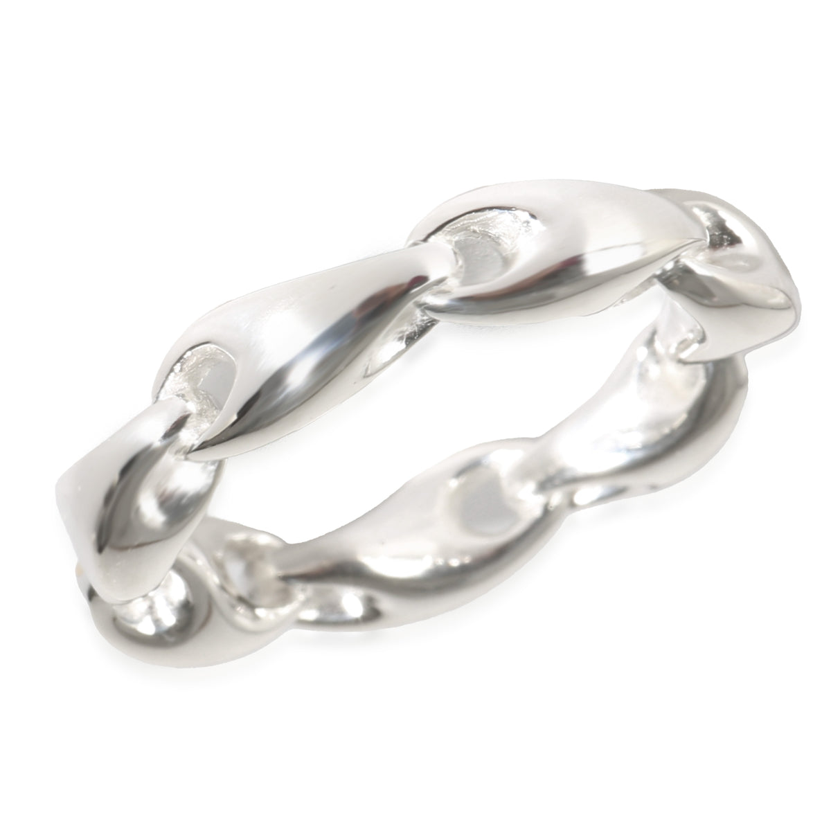 Reflection Eternity Ring in Sterling Silver