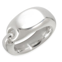 Reflection Signet Ring in  Sterling Silver