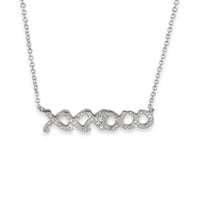 Paloma Picasso Fashion Necklace in 18k White Gold 0.1 CTW