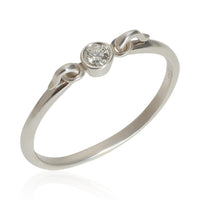 Elsa Peretti Fashion Ring in  Sterling Silver 0.1 CTW