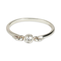 Elsa Peretti Fashion Ring in  Sterling Silver 0.1 CTW