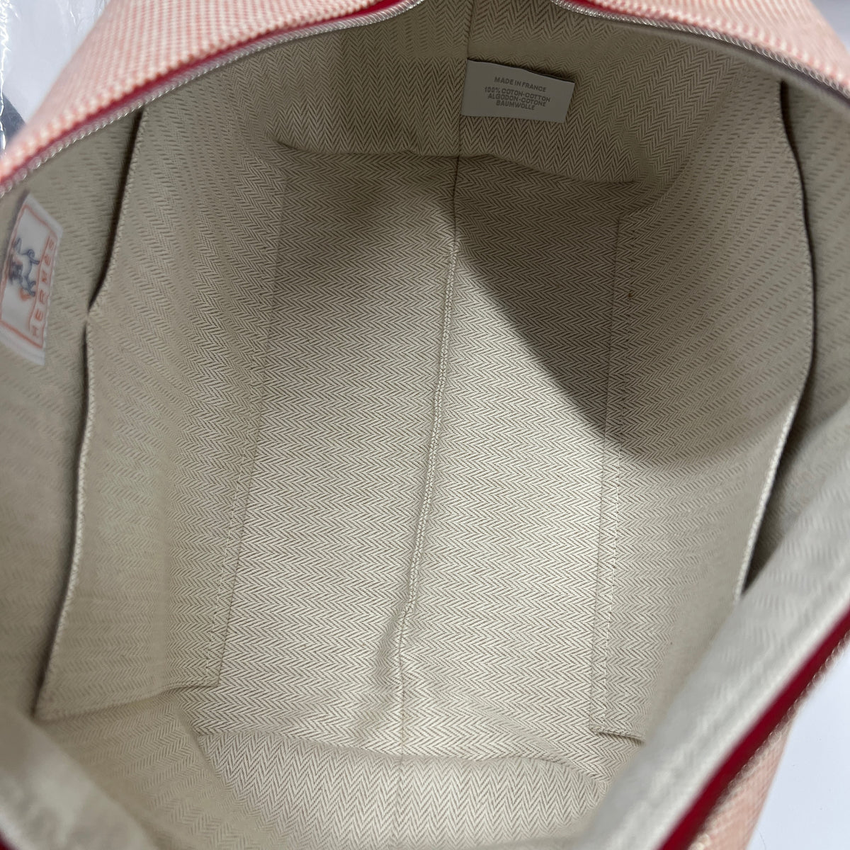 Terracotta Canvas Large Bride-A-Brac Cabriole Case GM