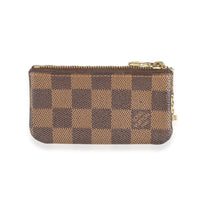 Damier Ebene Canvas Key Pouch