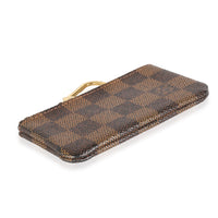 Damier Ebene Canvas Key Pouch