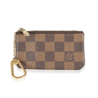 Damier Ebene Canvas Key Pouch