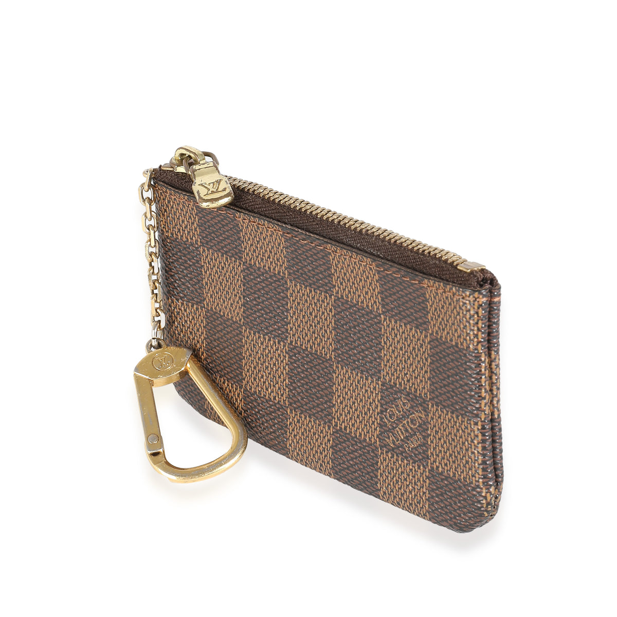 Damier Ebene Canvas Key Pouch