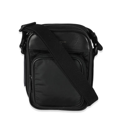 Black Nylon Mini City Camera Bag