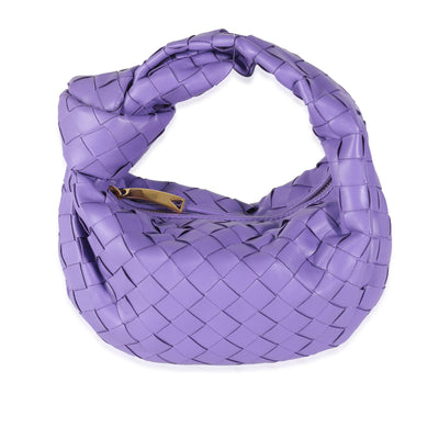 Lavender Intrecciato Nappa Mini Jodie