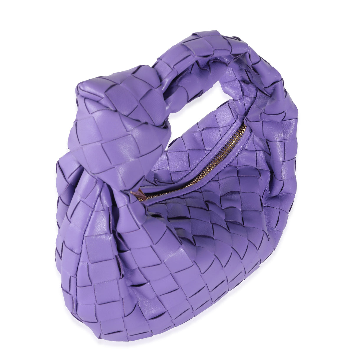 Lavender Intrecciato Nappa Mini Jodie