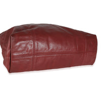 Burgundy Lambskin Rodeo Drive Hobo