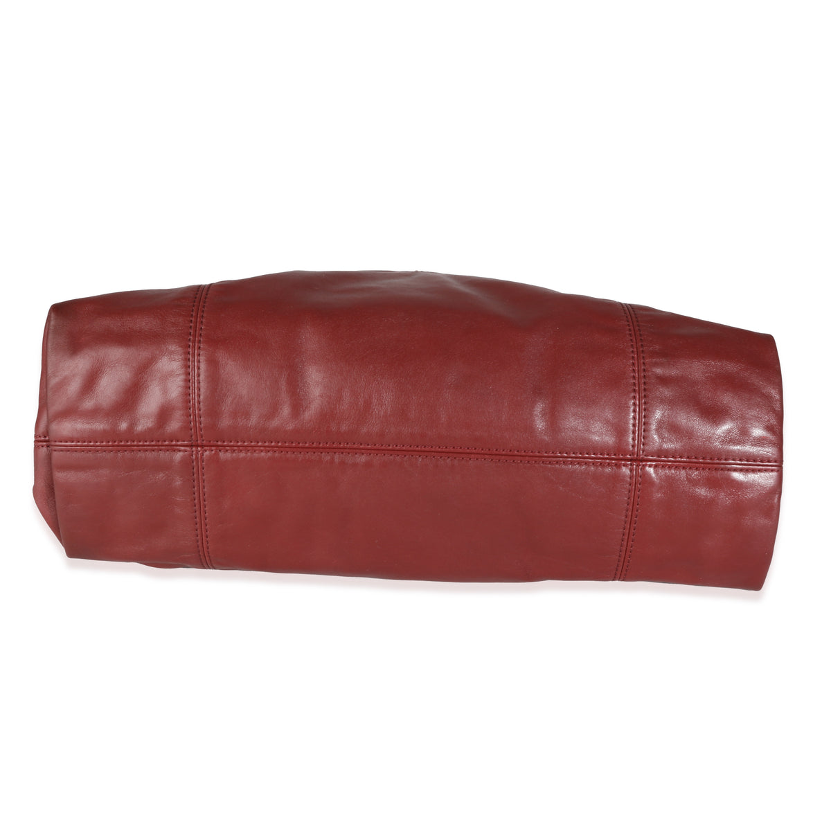 Burgundy Lambskin Rodeo Drive Hobo