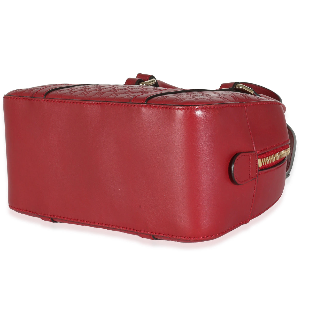 Red Microguccissima Small Bowling Bag