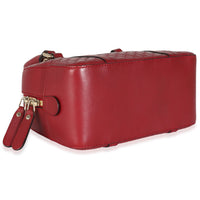 Red Microguccissima Small Bowling Bag