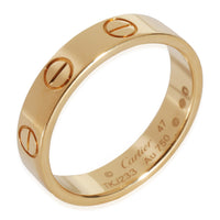 Love Wedding Band (Yellow Gold)