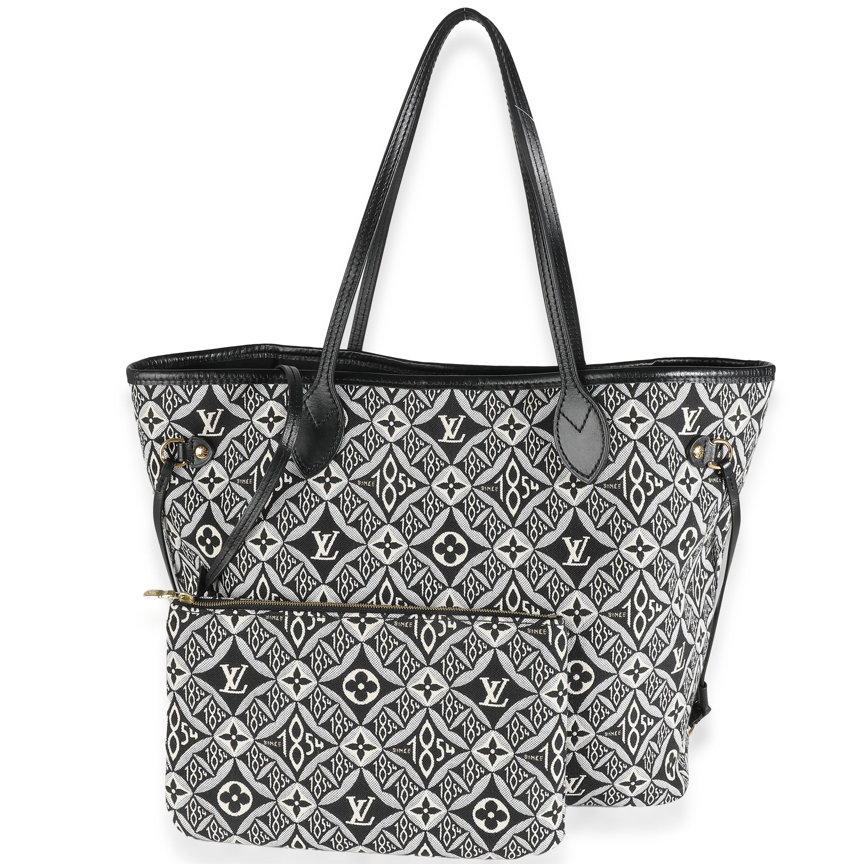 Louis Vuitton Grey Monogram Jacquard Since 1854 Neverfull MM