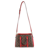 Cherry Monogram Canvas Soufflot BB