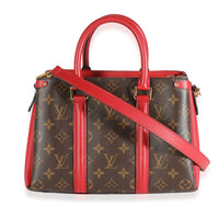 Cherry Monogram Canvas Soufflot BB