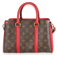 Cherry Monogram Canvas Soufflot BB