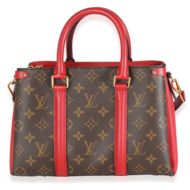 Cherry Monogram Canvas Soufflot BB