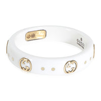 Icon Band in 18K Ceramic/Yellow Gold