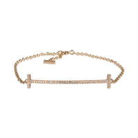 Tiffany T Bracelet in 18k Yellow Gold 0.11 CTW